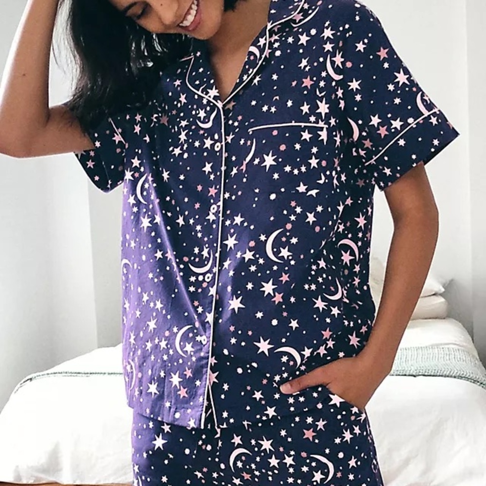 Printfresh Celestial Skies in Navy